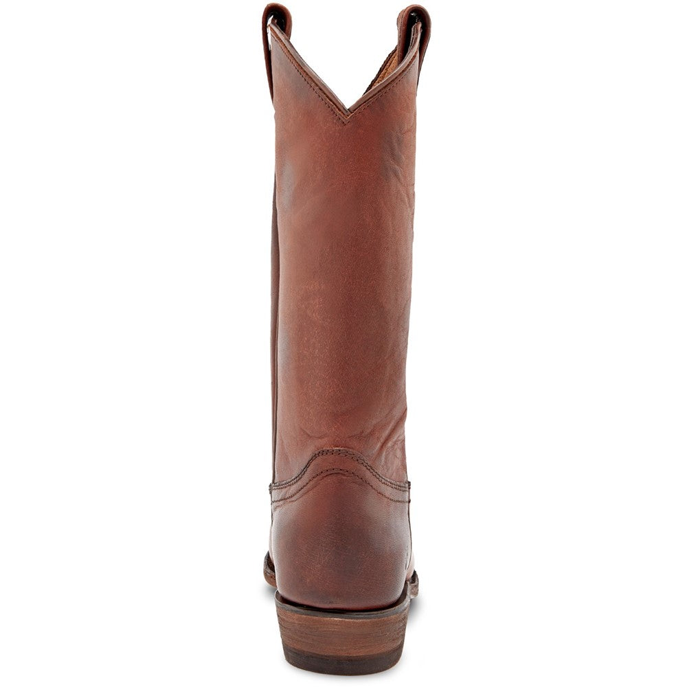 Back view of Frye Billy Pull On Boot in Cognac