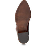 Outsole view of Frye Billy Pull On Boot in Cognac