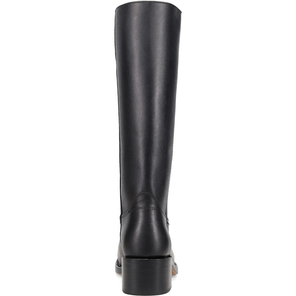 Back view of Frye Campus 14L Boot in Black