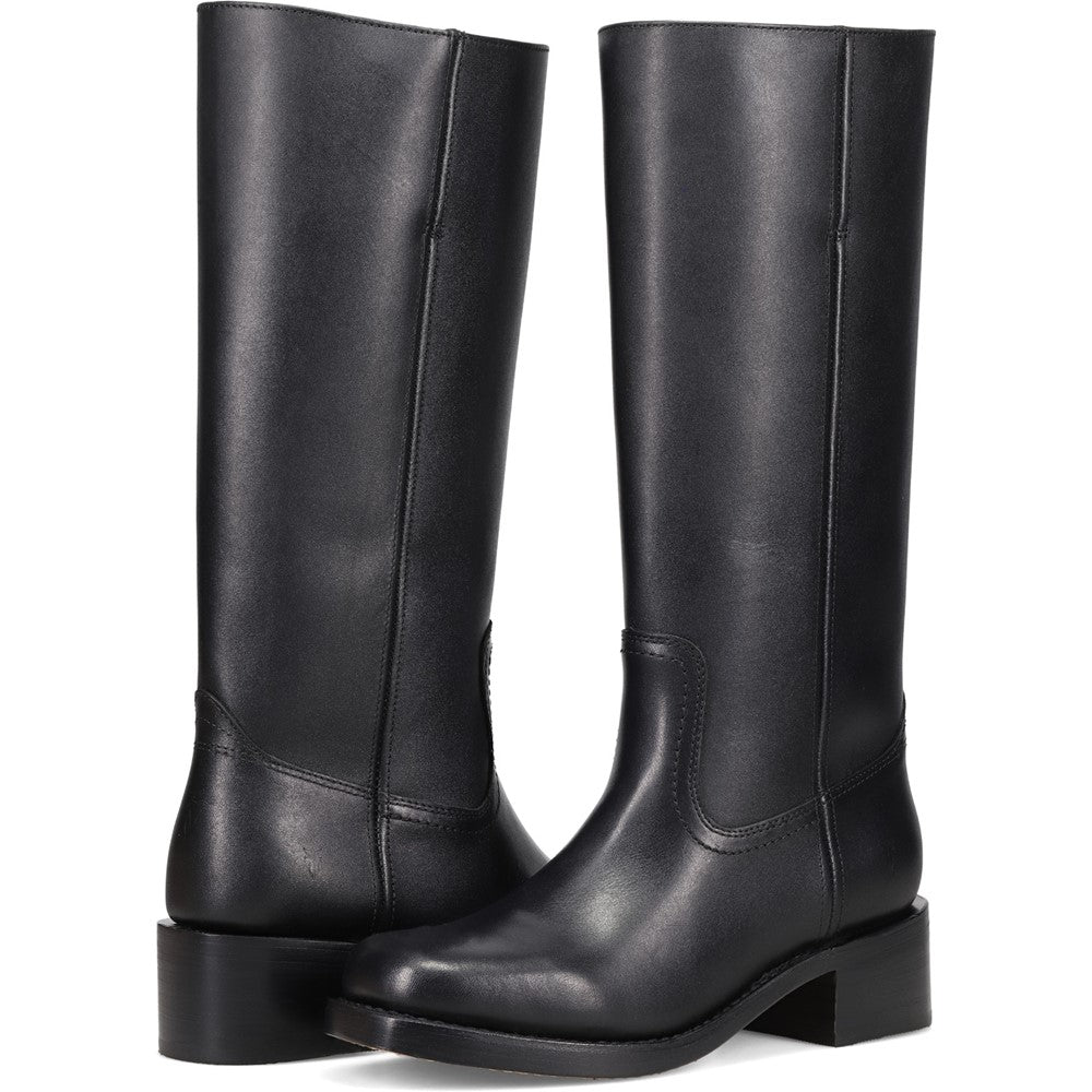 Crossed pair view of Frye Campus 14L Boot in Black