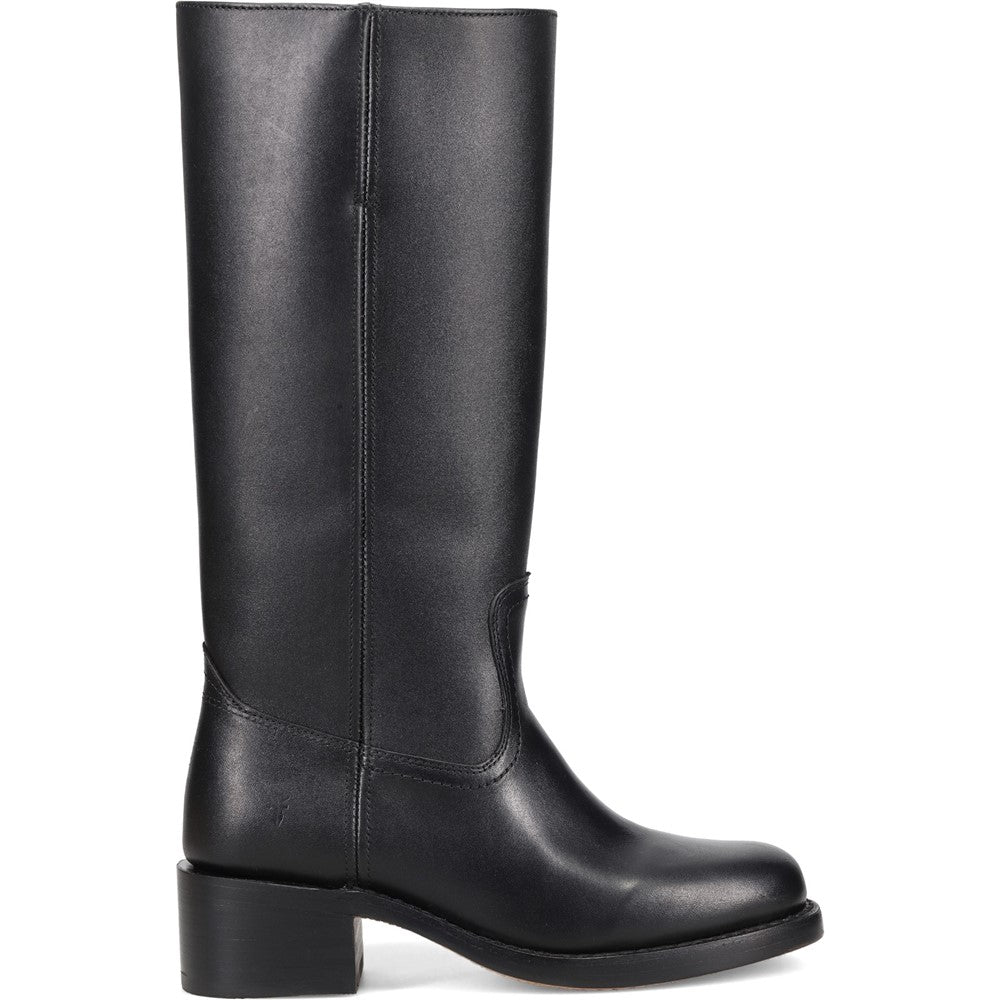 Side view of Frye Campus 14L Boot in Black