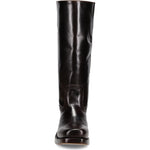 Front view of Frye Campus 14L Boot in Bourbon