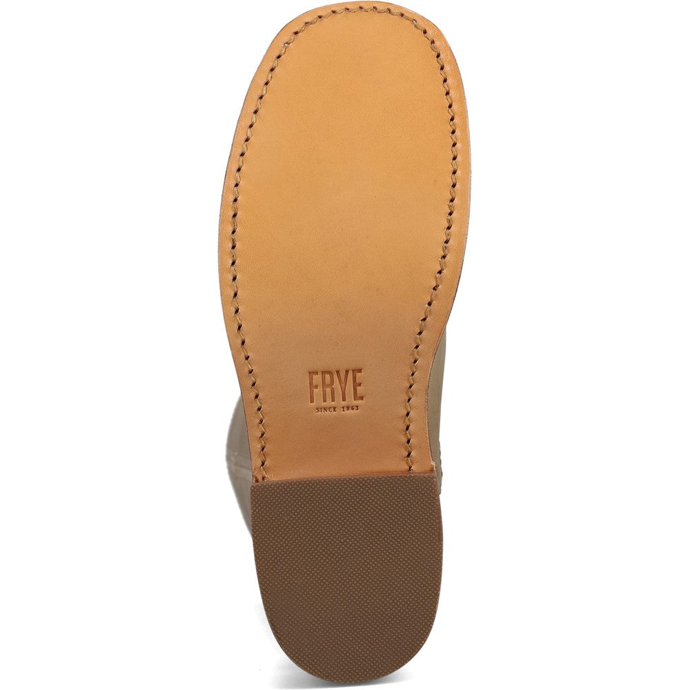 Outsole view of Frye Campus 14L Boot in Eucalyptus