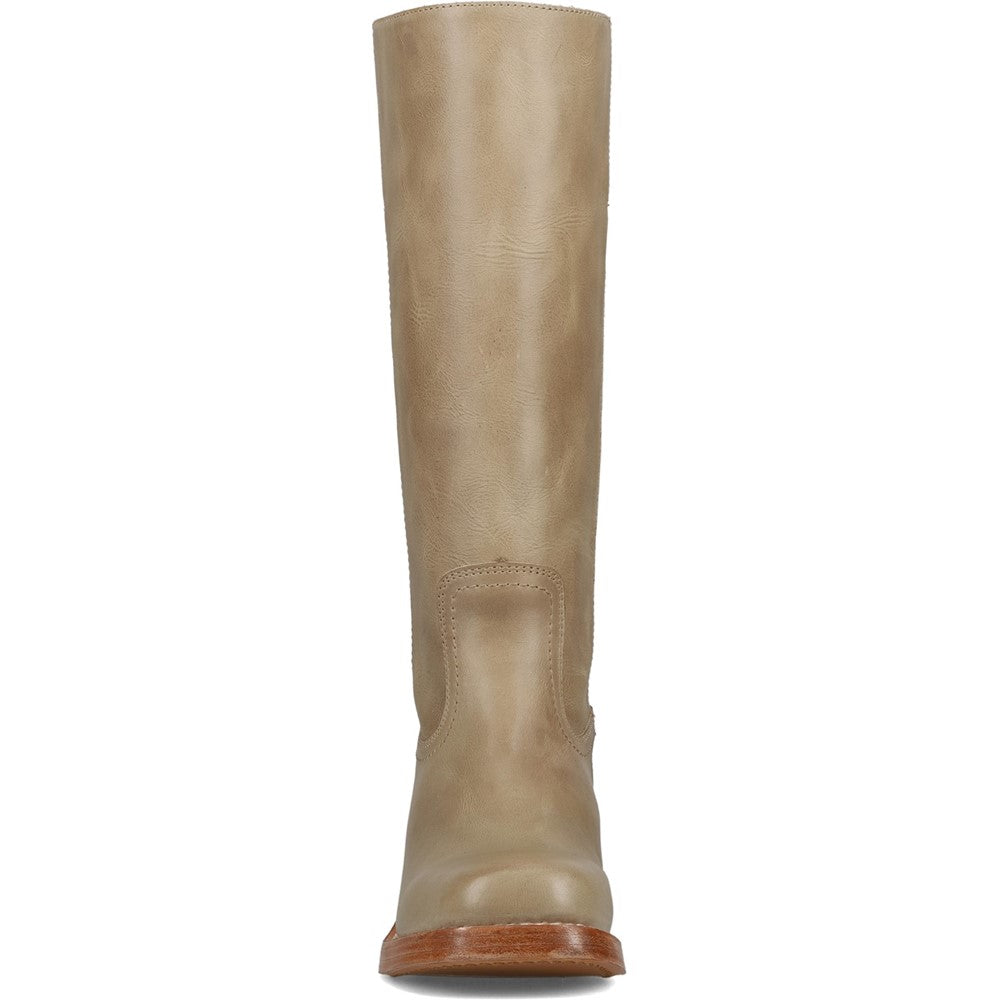 Front view of Frye Campus 14L Boot in Eucalyptus