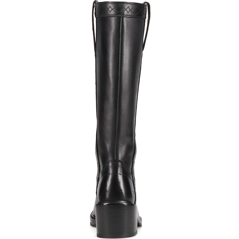 Back view of Frye Kate Pull On Boot in Black